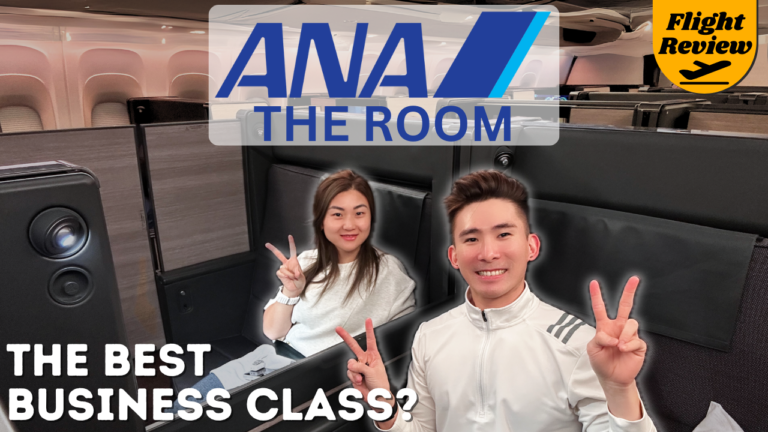 ANA The ROOM Business Class and Food Review: San Francisco to Narita Japan